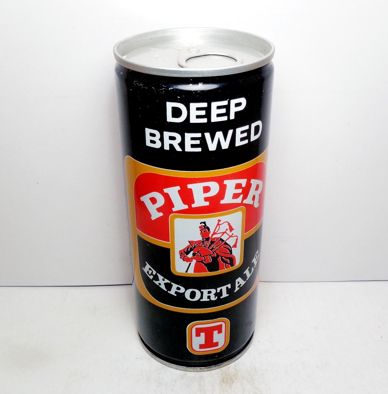 PIPER Export Ale by Tennent Glasgow, Scotland 440 ml S/S Pull Tab Beer Can
