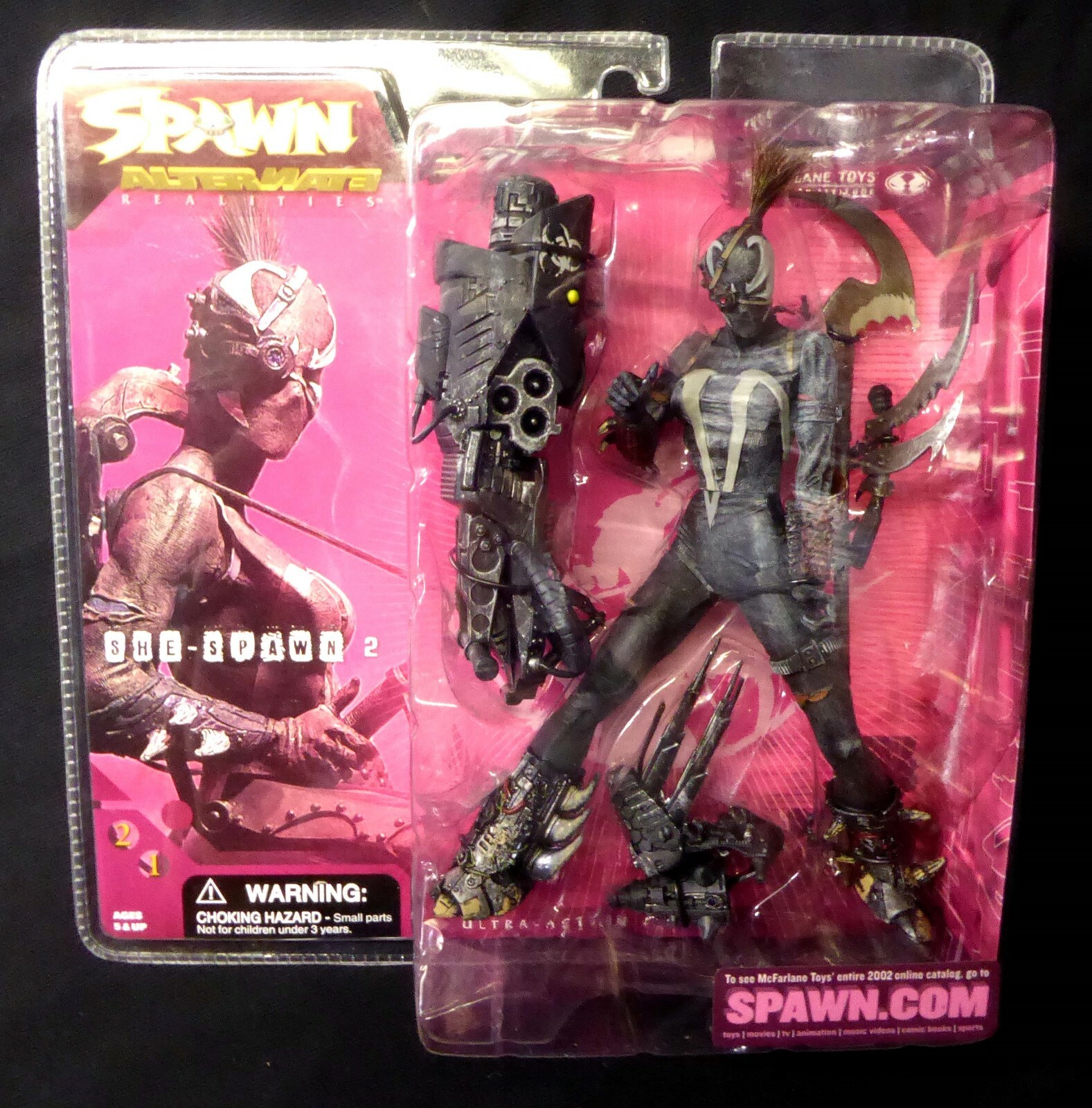 SPAWN SHE-SPAWN フィギュア 未開封 She-Spawn 2 Action Figure Spawn 21 New 2002 McFarlane Toys