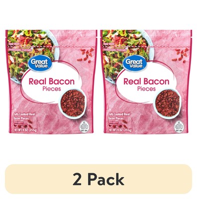 (2 pack) Real Bacon Pieces, 9 oz