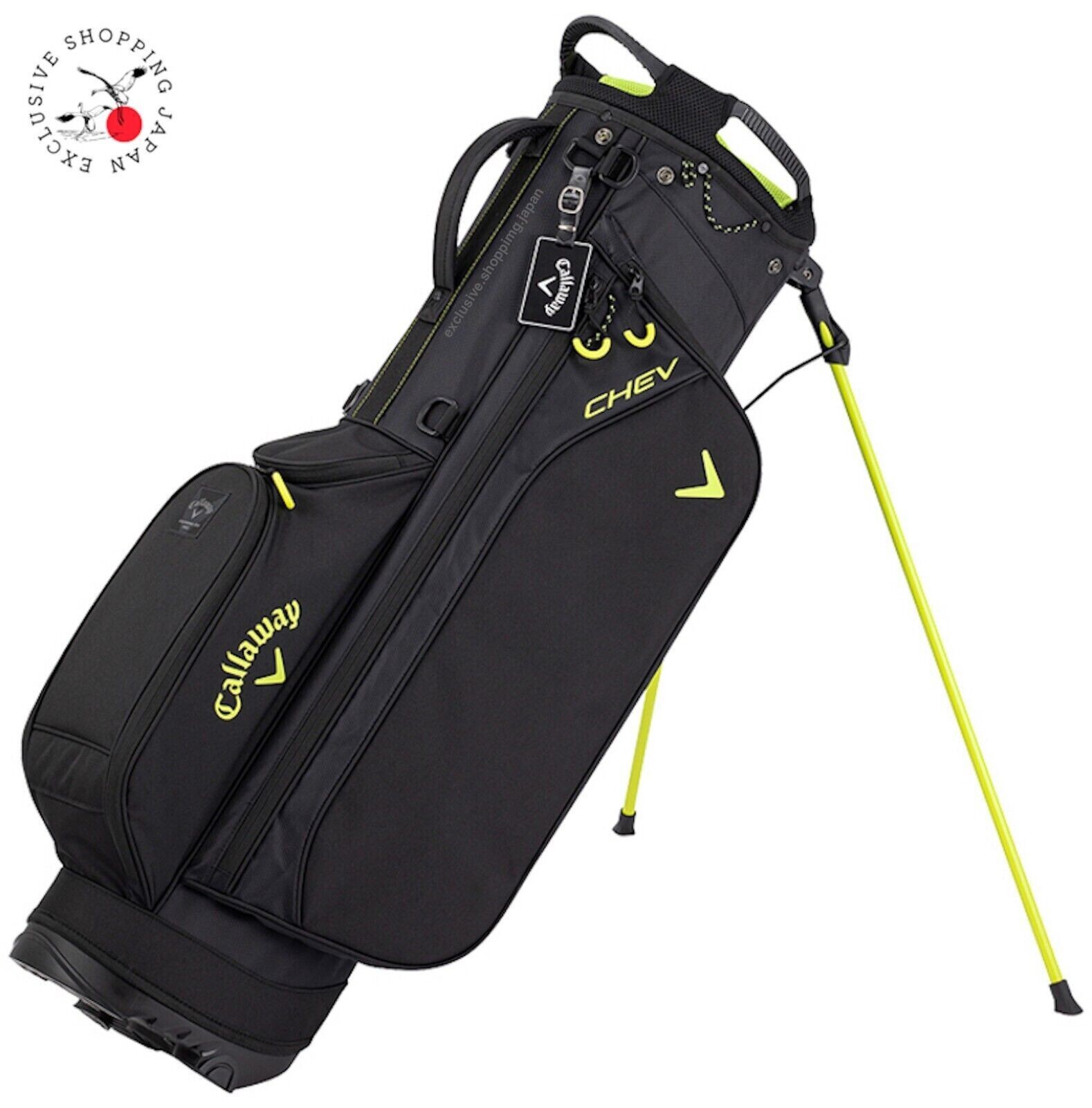 Callaway キャディバッグ スタンド　ブラック　chev USAモデル CHEV スタンドキャディバッグ(【男性】キャディバッグ)|Callaway