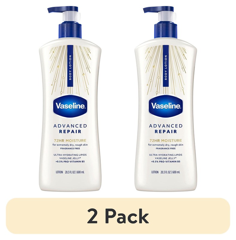 (2 Pack)  Intensive Care Body Lotion Advanced Repair Unscented for Wome