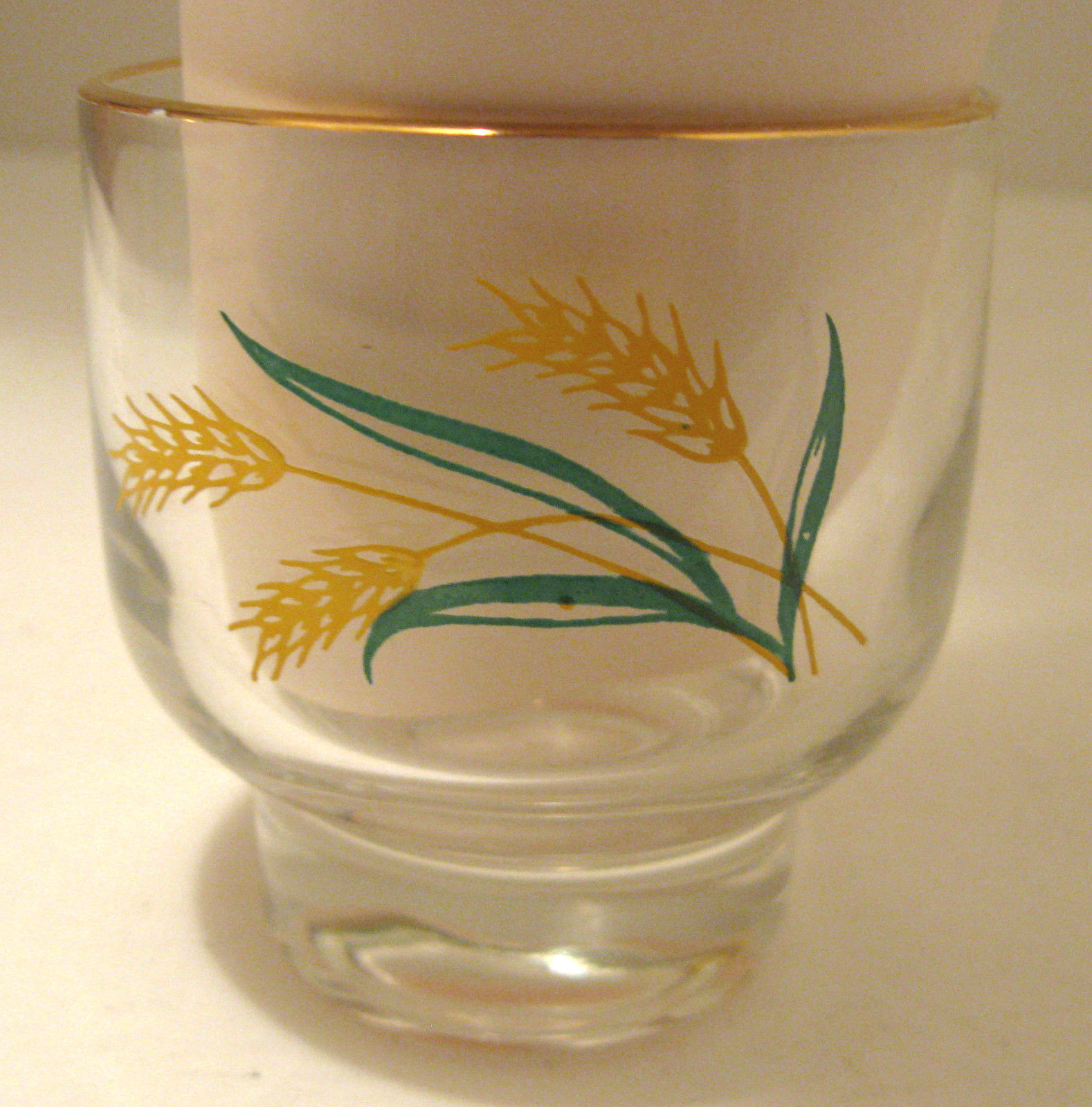 INTERNATIONAL VIKING Golden Wheat Pattern  5 oz. Juice  Glass