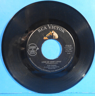 SAM COOKE SEND ME SOME LOVIN' ~ BABY, BABY, BABY 7'' 1963 NICE CONDITION! VG!!A