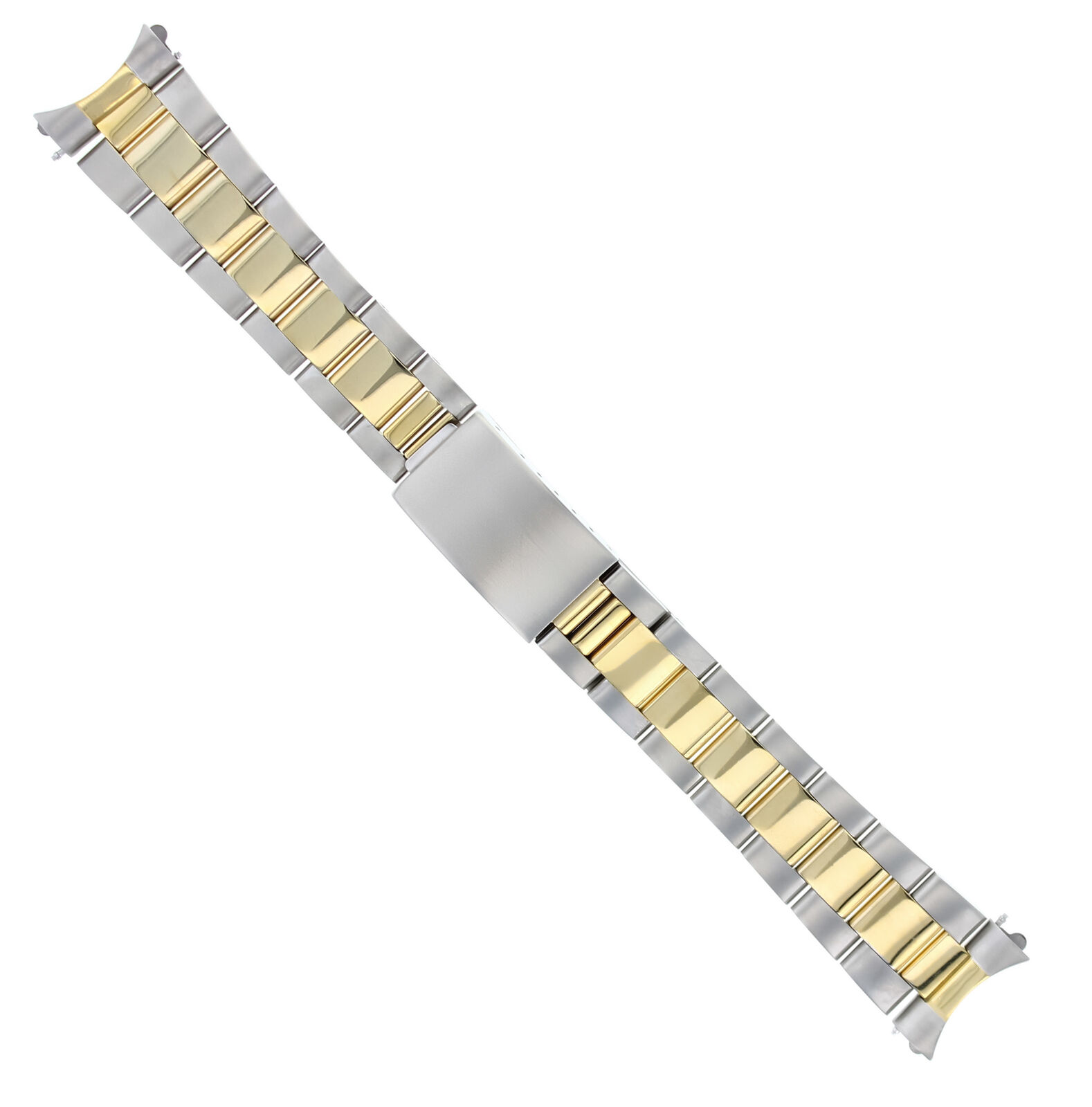 17MM OYSTER WATCH BAND FOR MIDSIZE 31MM ROLEX 6627 68273 67513 TWO TONE GOLD/SS