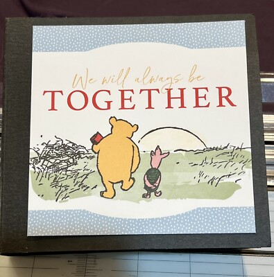 Stampin Up Echo Park Winnie The Pooh mini Scrapbook Album