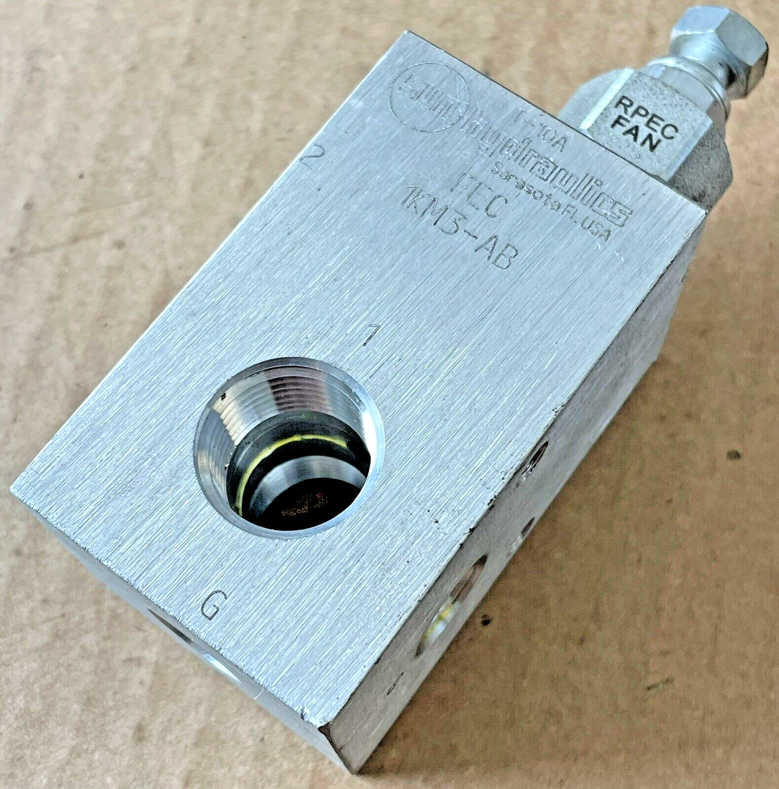 ●313 RELIEF SQUAD Denison Hydraulics R5V08-313-12-09 Relief Valve + VV01-311-2