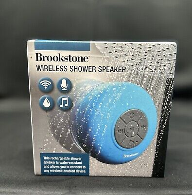 Brookstone shower wireless speaker - BRAND NEW