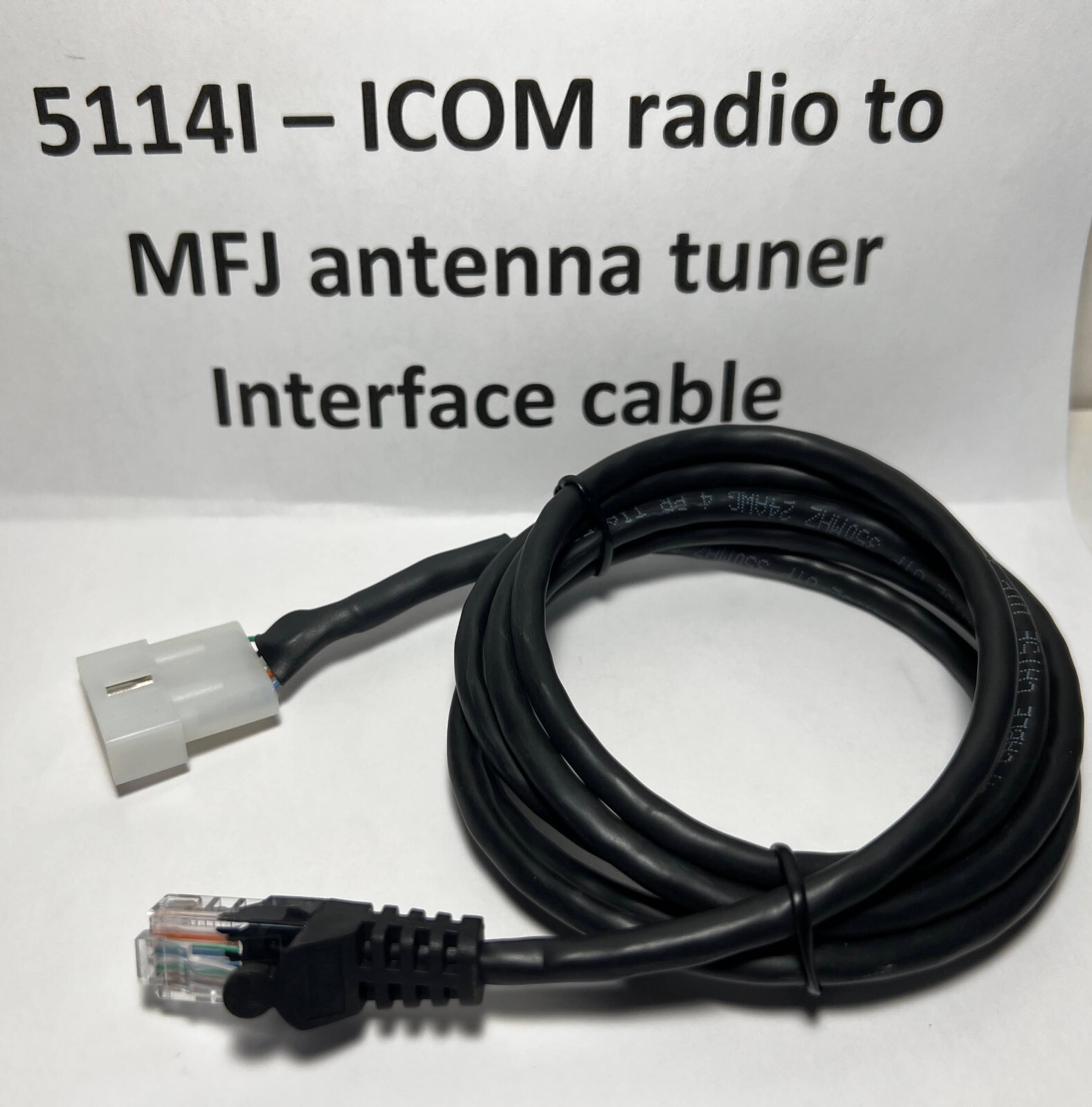 MFJ-5114I type Interface Cable ICOM to 925 927 928 929 939