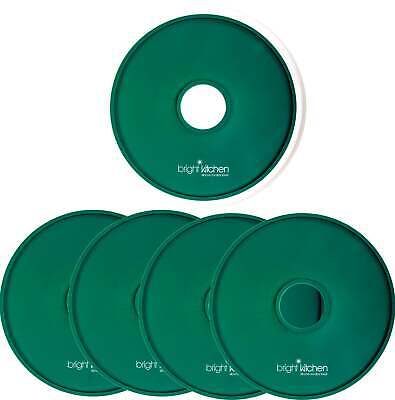 4 Fruit Leather Silicone Dehydrator Sheets with EDGES - NON-