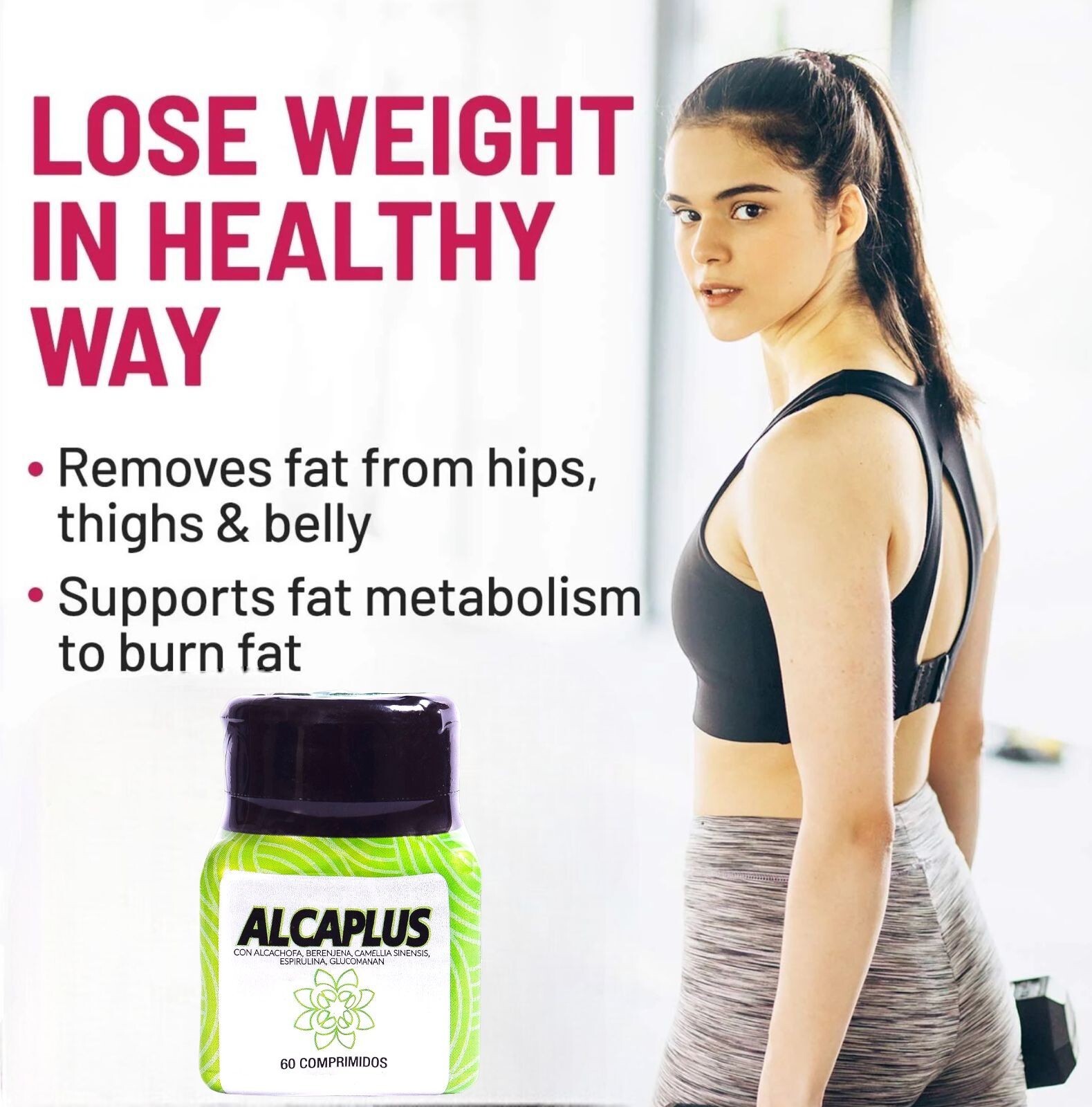 ALCAPLUS Diet Pills Weight Loss Dietary Supplement  Appetite Suppressant