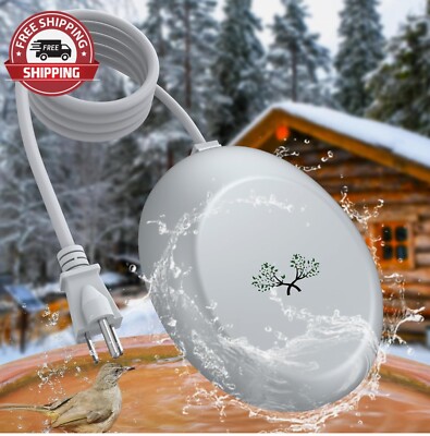 Chicken water heater,  Bird Bath Heater for Outdoors in Winter