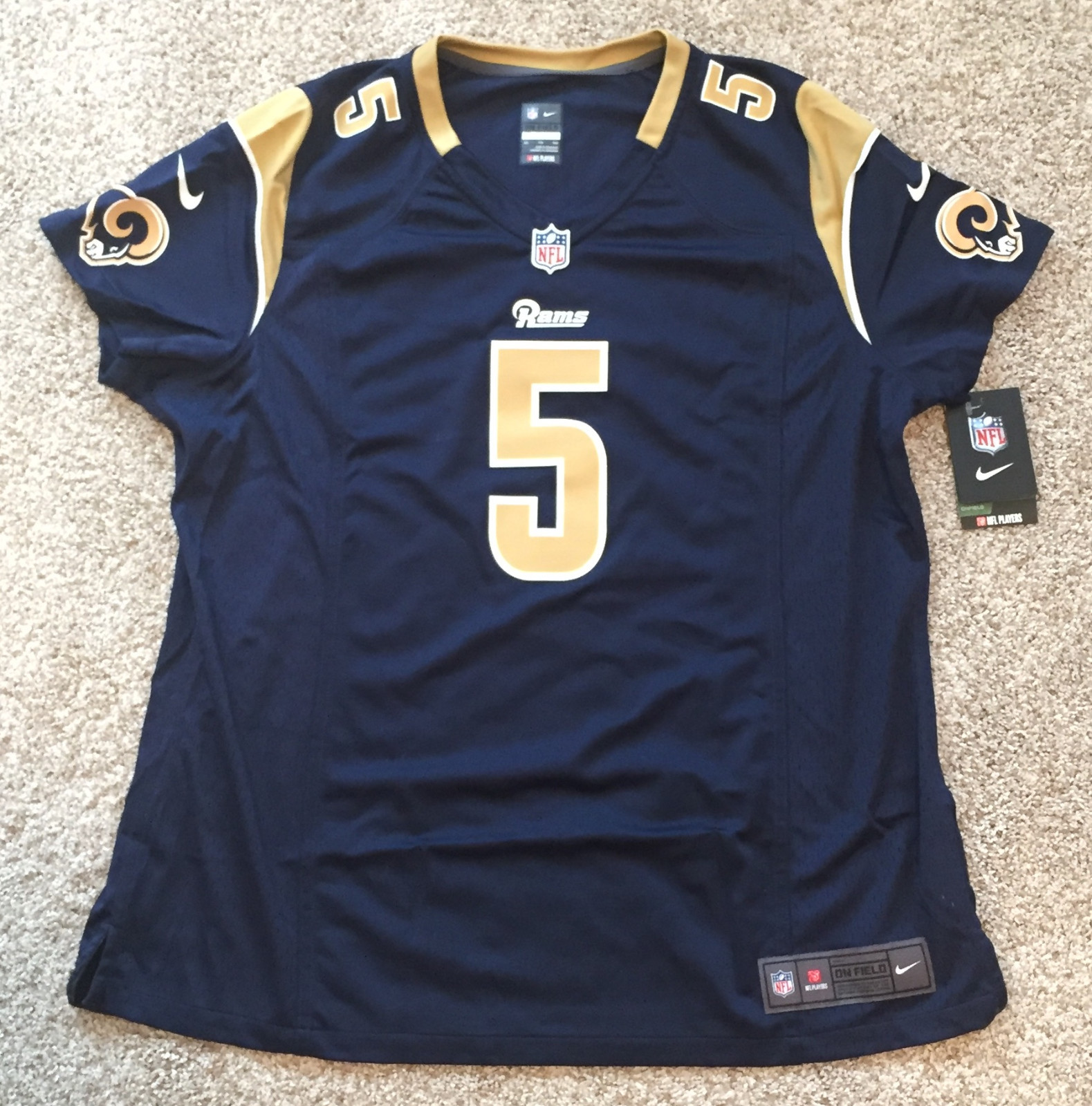 Nick Foles Los Angeles Rams Nike Women's Game Jersey. NWT. S