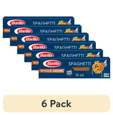 Whole Grain Spaghetti - 16 oz Pasta Pack Strands Spaghetti