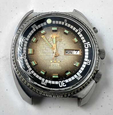 Orient KD Watch Vintage Men's 21 Jewels Gold Dial To Restore Or Use Of Parts