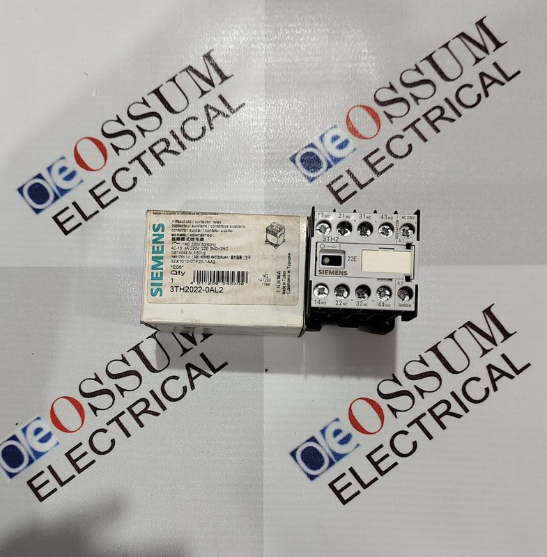 Siemens 3th2022-0al2 Contacteur Auxiliaire 5amp Tension 220vac Livraison Rapi...