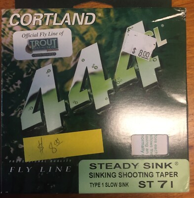 Cortland 444SL St7I 40ft Sinking Shooting Taper Type 1 Slow Sink