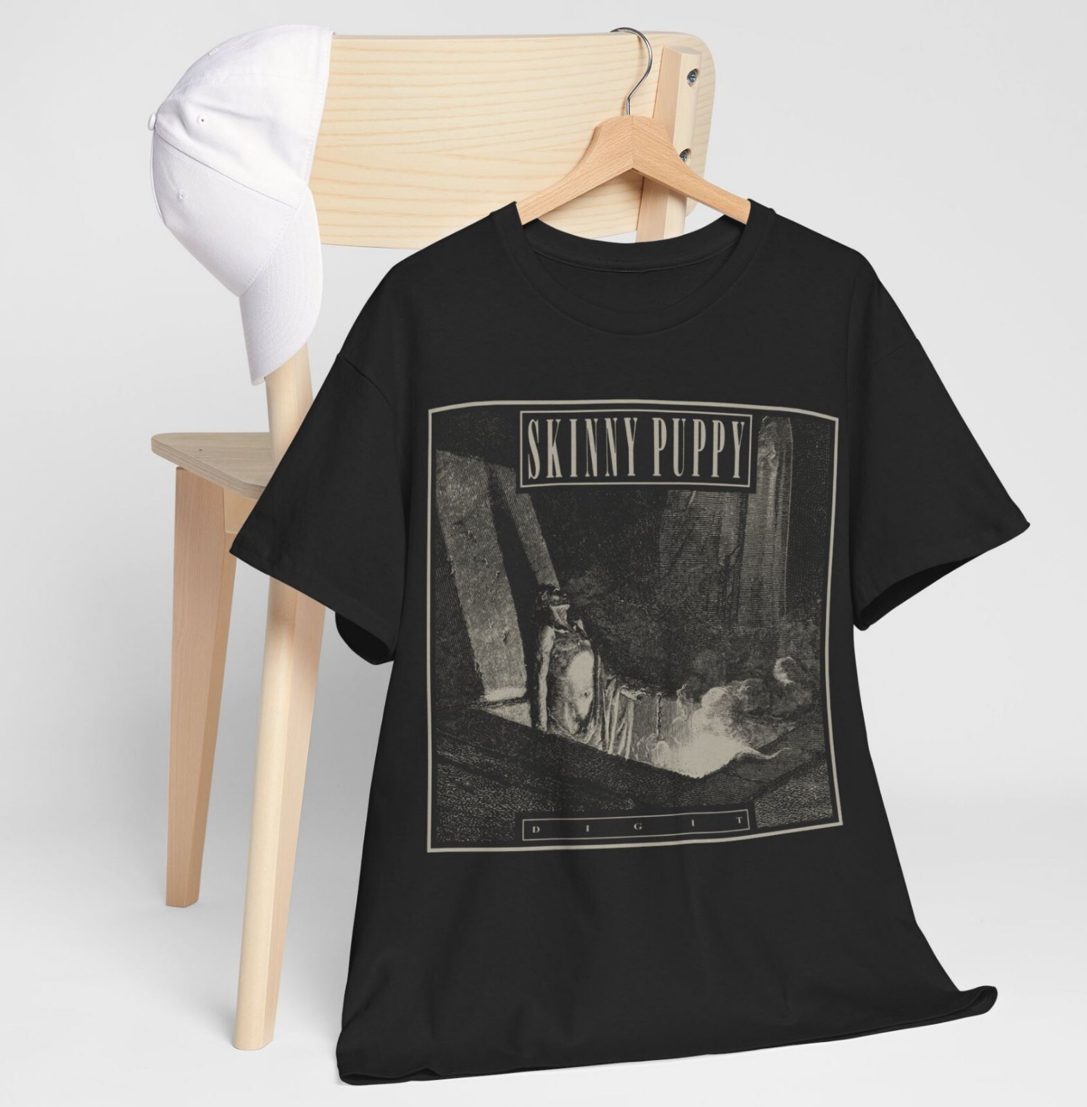 SKINNY PUPPY 90's VINTAGE バンド Tシャツ ボロ