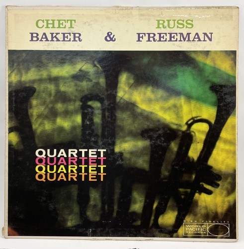 CHET BAKER & RUSS FREEMAN QUARTET 1957 LP VG Vinyl Audio