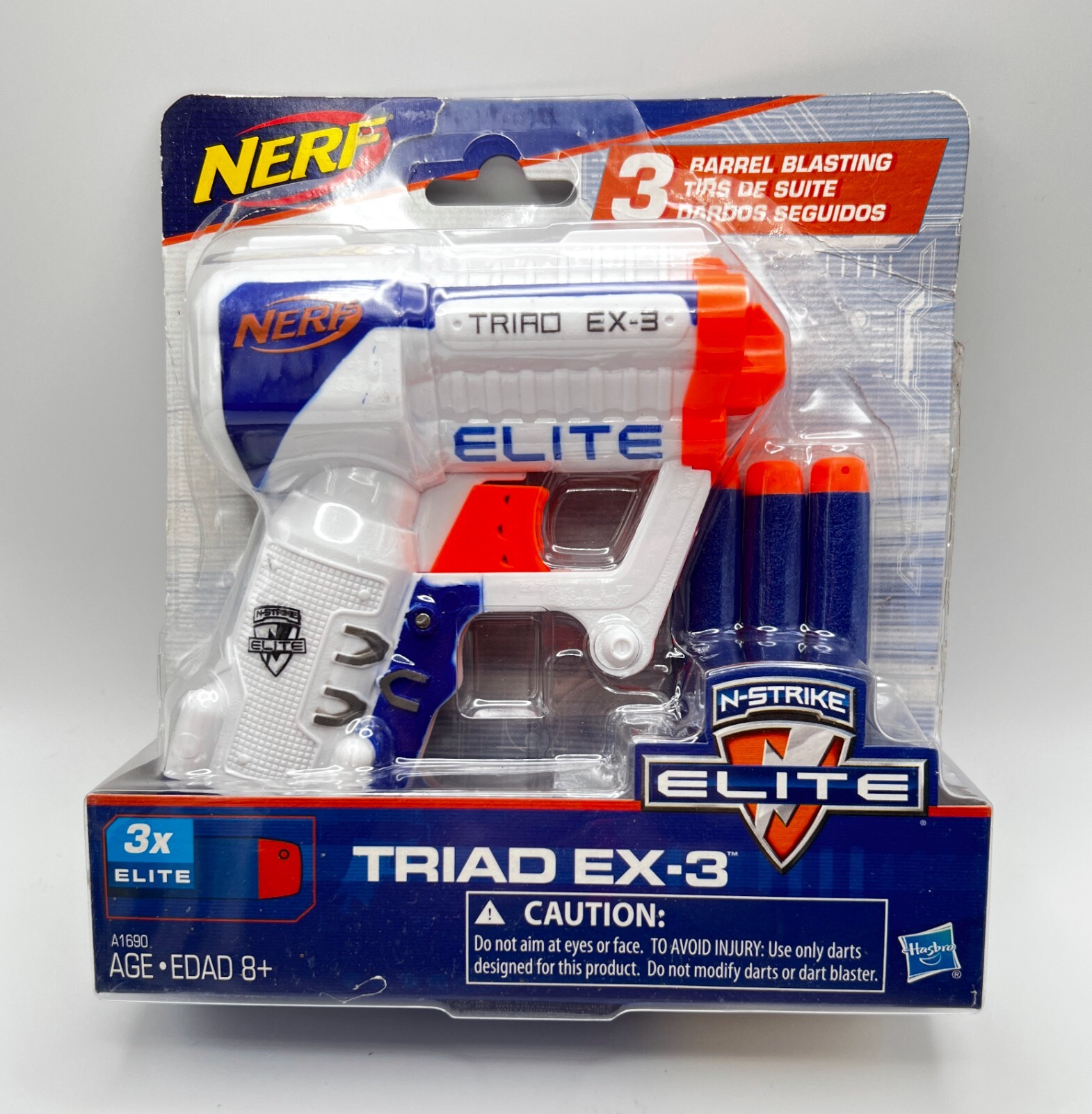 NERF トイガンセット Triad EX-3 Amazon.com: Nerf N-Strike Elite Triad EX-3 Toy, Multicolor
