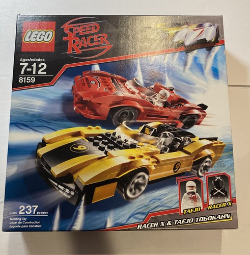 LEGO Racers: Racer X & Taejo Togokhan (8159) New Sealed
