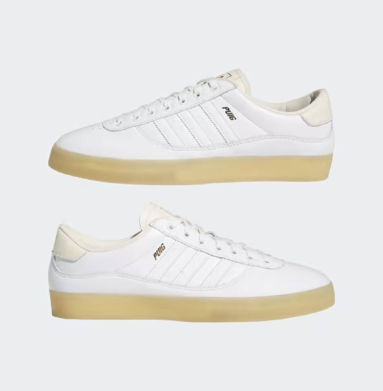 

[GY6935] Кроссовки для скейтбординга Adidas Puig, тройные белые *НОВИНКА*, Белый, adidas Puig