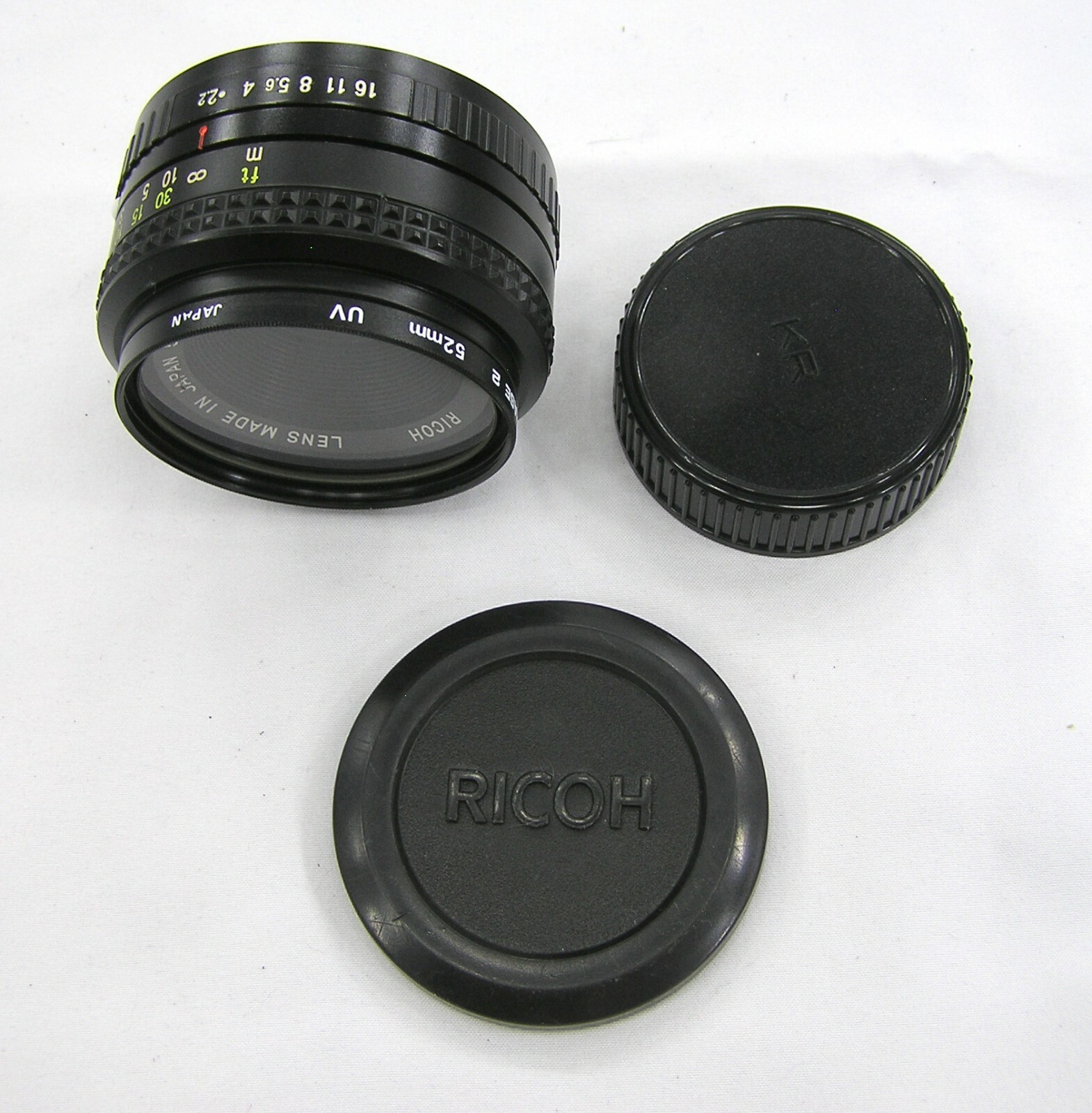 RICOH XR RIKENON 55mm F2.2 LENS - RICOH & PENTAX PK MOUNT | eBay