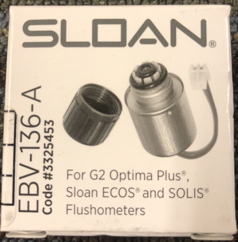 Sloan Ebv136a Solenoid Assembly, Toilets And Urinals