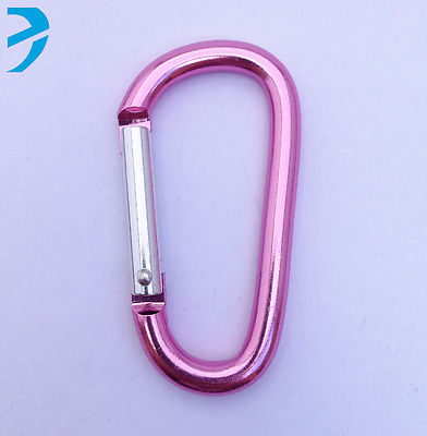 小物 kyne Carabiner (Silver / Pink) 5 Pc Pink Aluminum Carabiner 2
