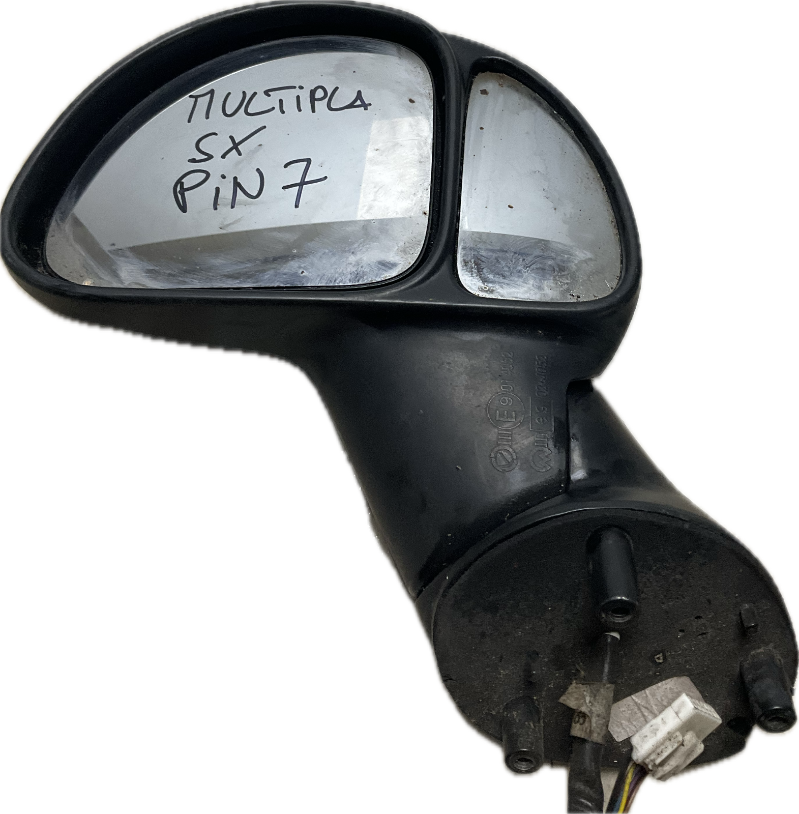 Specchio retrovisore destro per modello per FIAT MULTIPLA 7 PIN ricambio