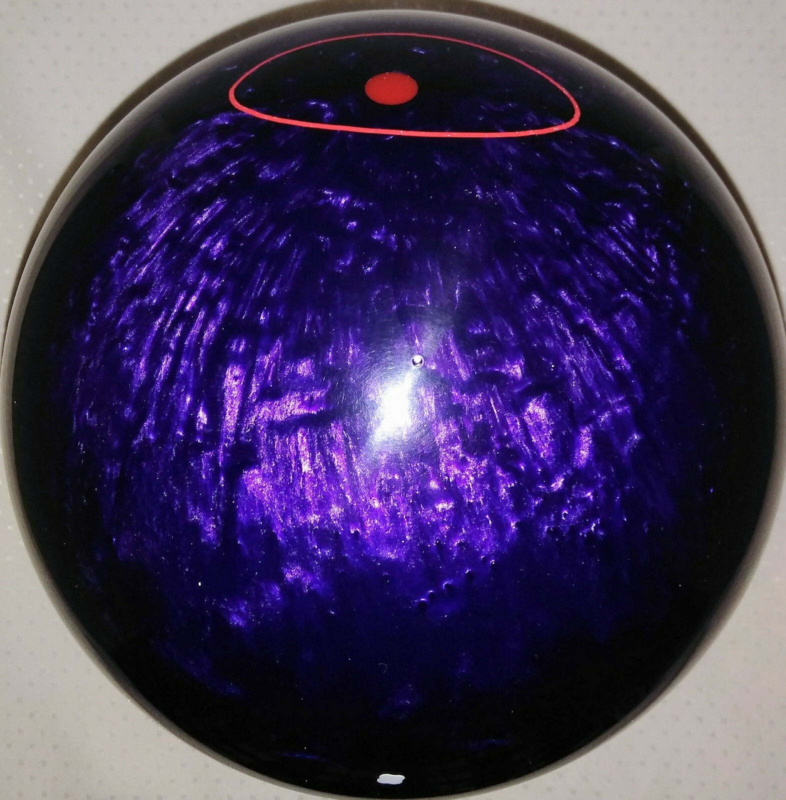 BRUNSWICK USA ZONE CLASSIC RED PIN PowrKoil™LS 15LB NEW OLD STOCK BOWLING BALL