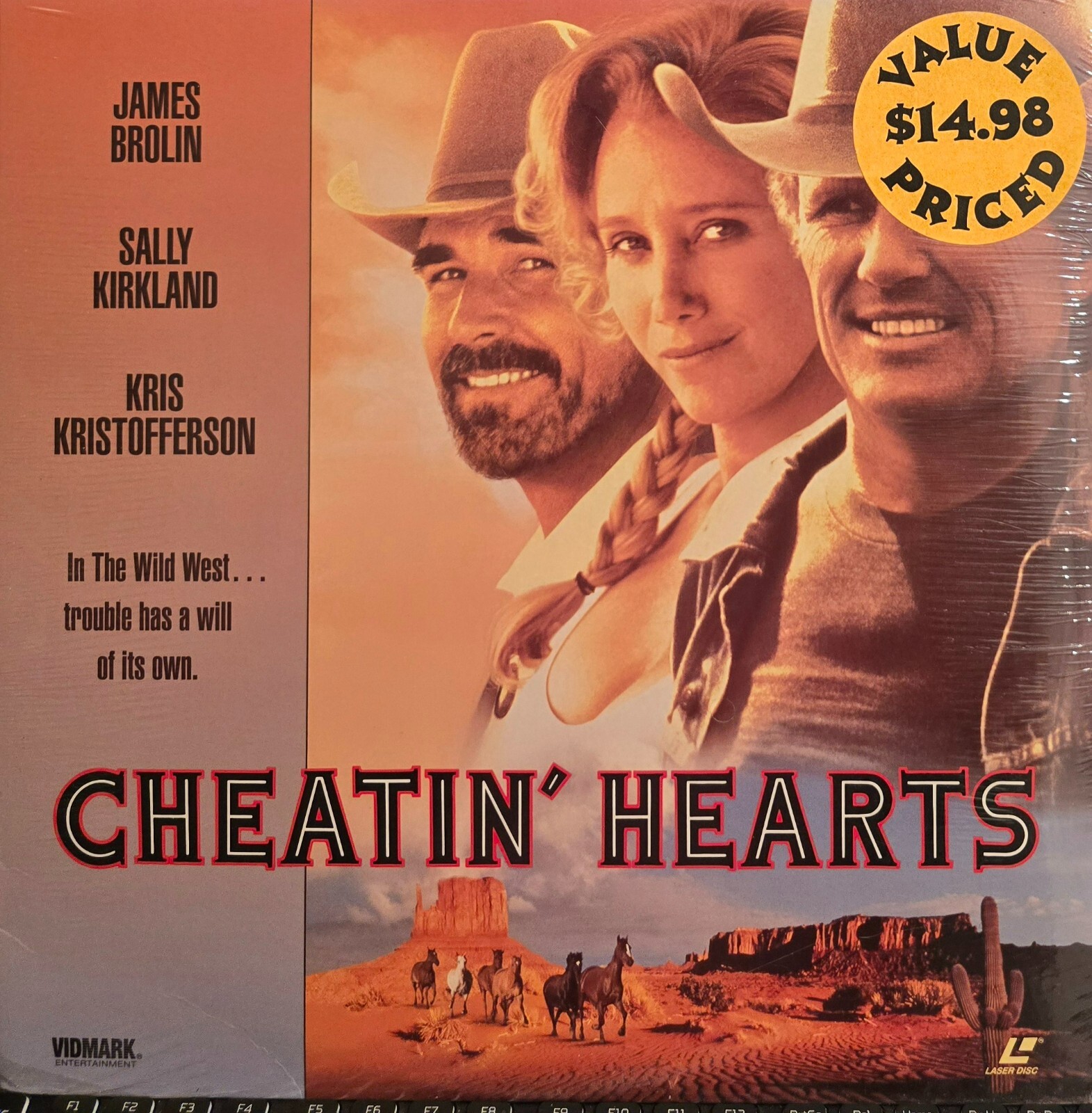 Cheatin' Hearts (1993) [NTSC/P&S] [LDCVM5720] - Laserdisc | eBay