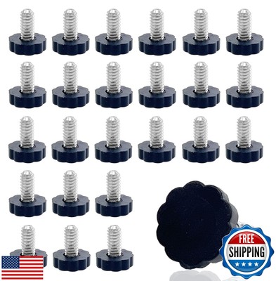 WAFJAMF 24 PCS 5/16   UNC Thread Adjustable Furniture Levelers Screw in Threa