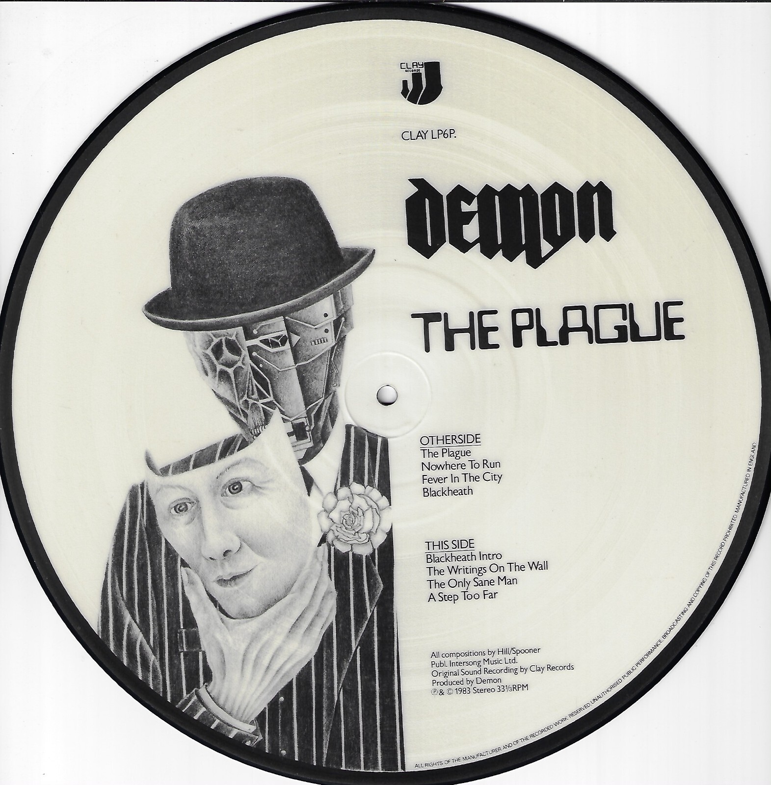 DEMON / THE PLAGUE / IMPORT VINYL RECORD PICTURE DISC | eBay