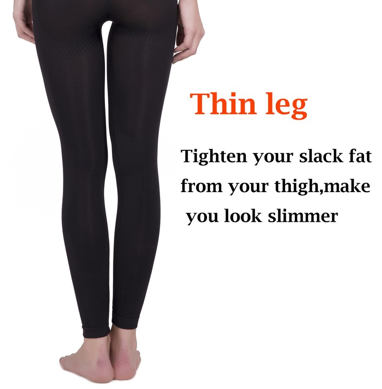 Womens Anti Cellulite High Waist Compression Leggings Pants Slimming Body Shaper