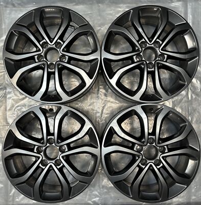 4 Original Mercedes-Benz Alloy Wheels 7Jx17 ET48.5 A2054010200 C
