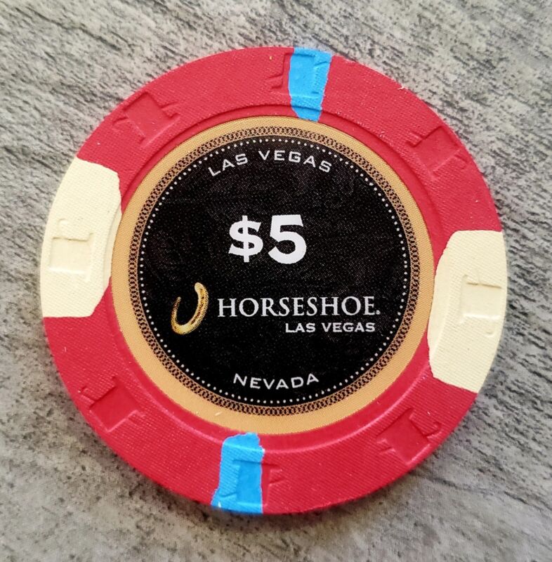 $5 Horseshoe Las Vegas Casino Chip