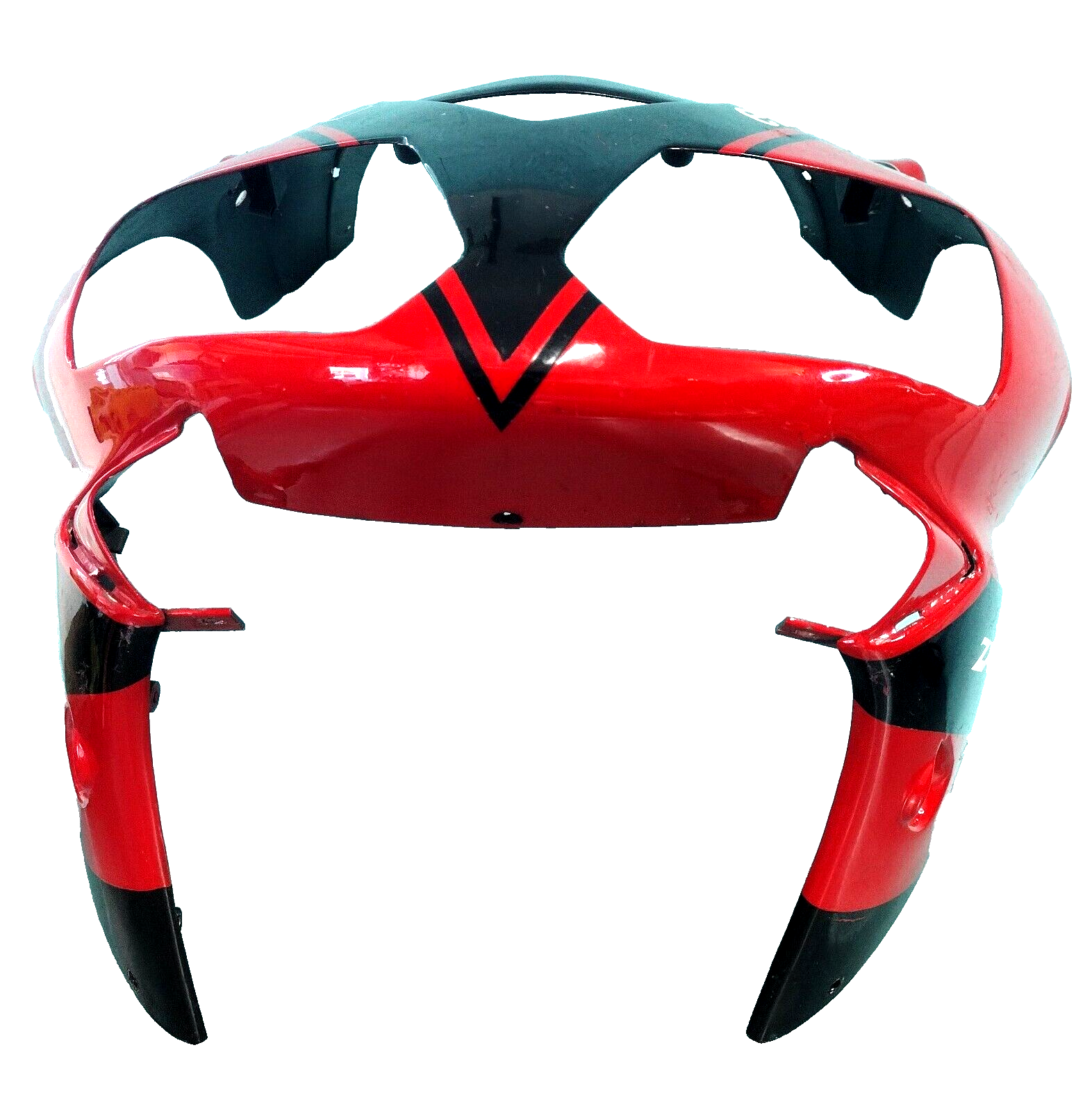 Usaタカ*Smile Kawasaki ZX-12r Fairing Front ZX12 Cowl Nose Red Aftermarket