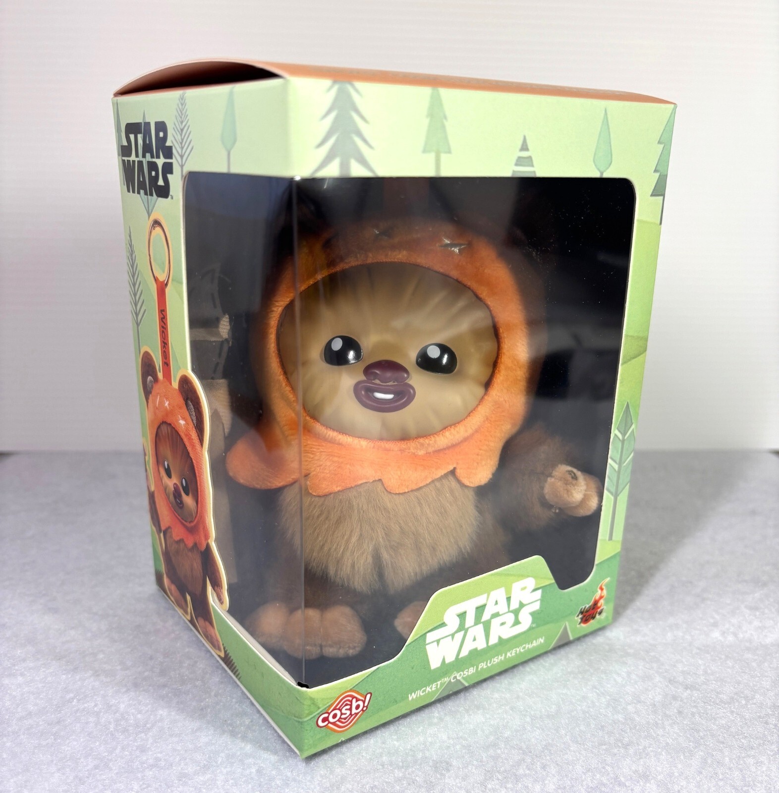 Hot Toys Cosbi Ewoks Wicket Plush Keychain Star Wars