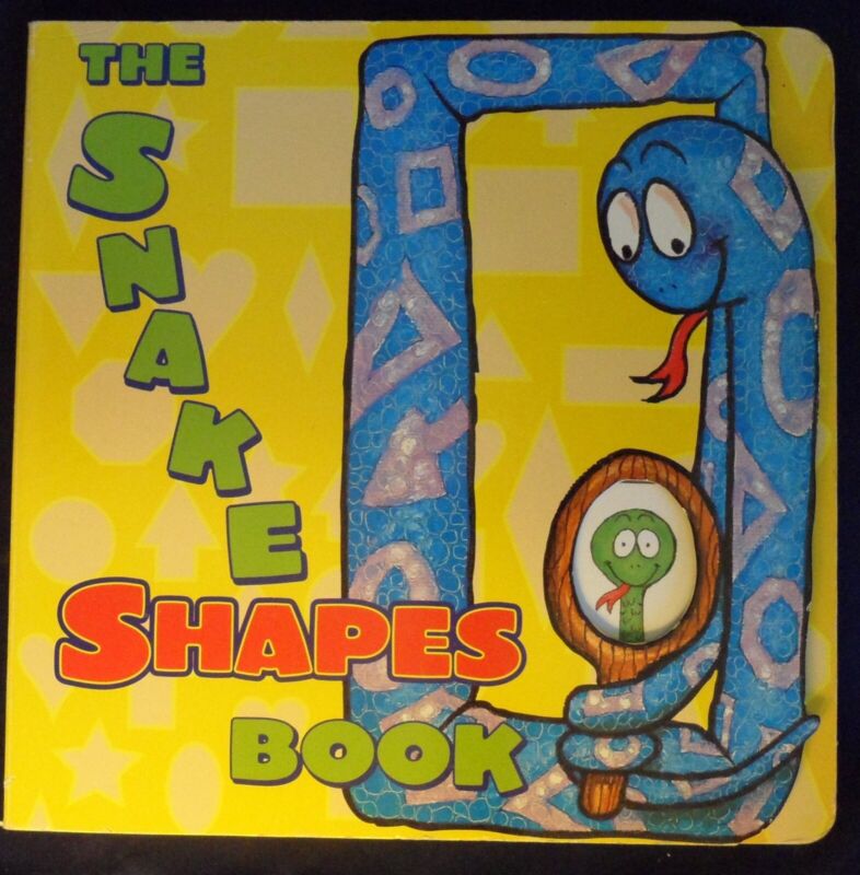 The Snake Shapes Book Gene Yates Large 8x8 Board Book Pre School Square