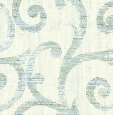 Seabrook wallpaper in Blue, Green, White MT80802