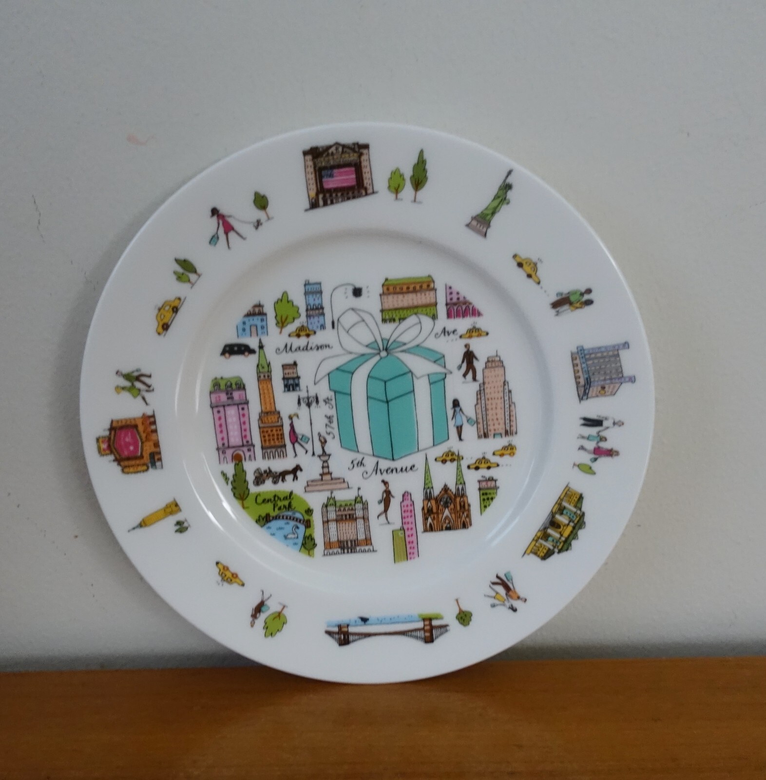 TIFFANY ＆CO. プレート TIFFANY & CO. 5TH AVENUE DESSERT PLATE TABLEWARE DISH. NEW