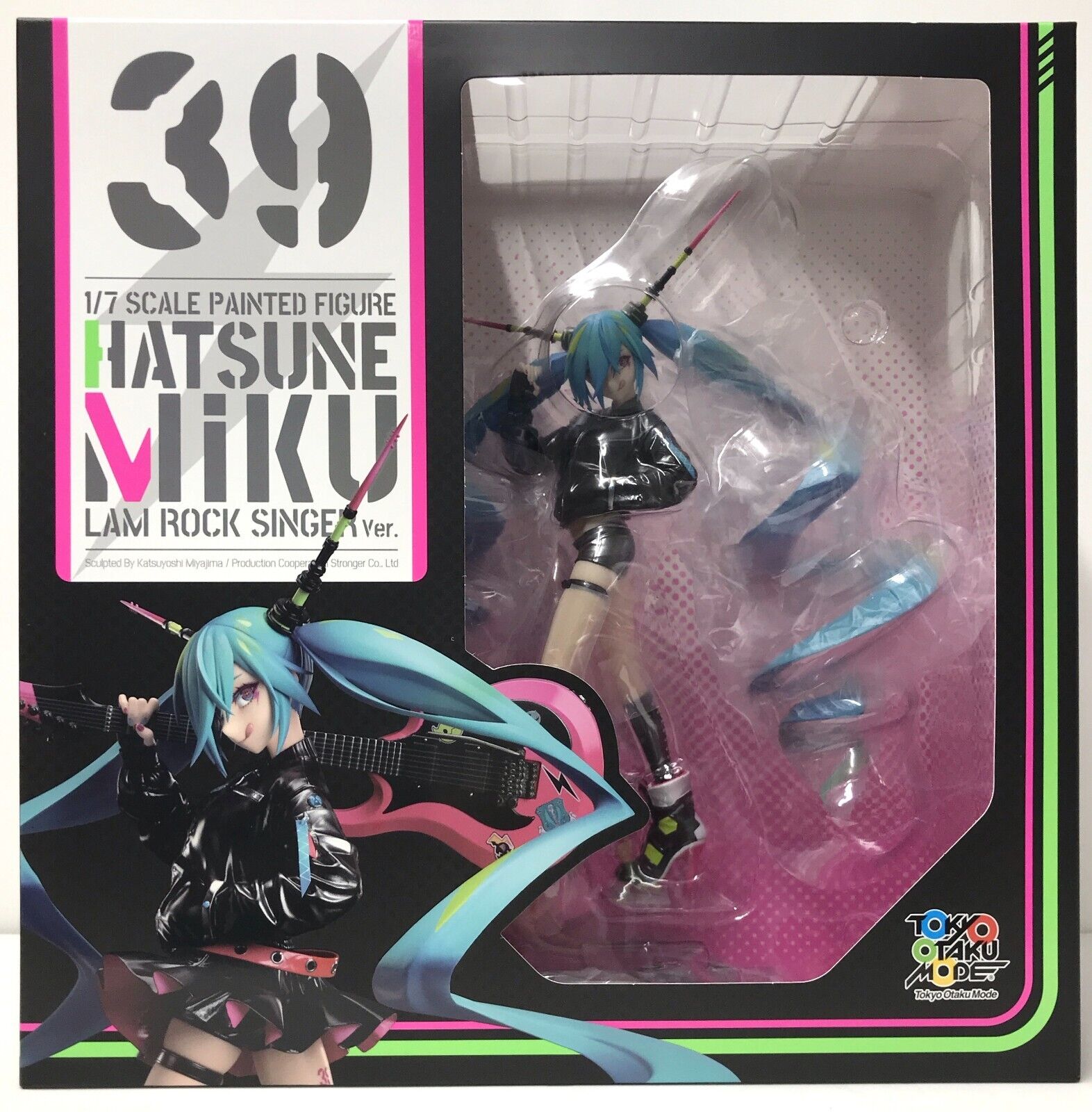Hatsune Miku LAM Rock Singer Ver. 1/7 Scale Painted Figure Hatsune Miku LAM Rock Singer Ver. 1/7 Scale Painted Figure
