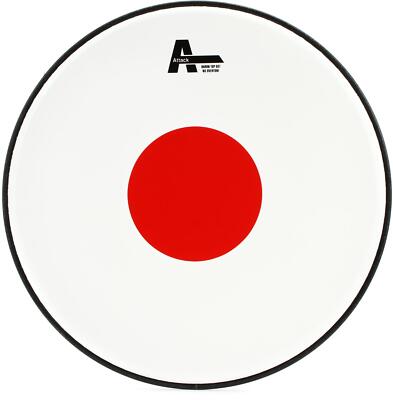 Attack Baron Top Dot Coated Snare Drum Batter Head - 13-inch