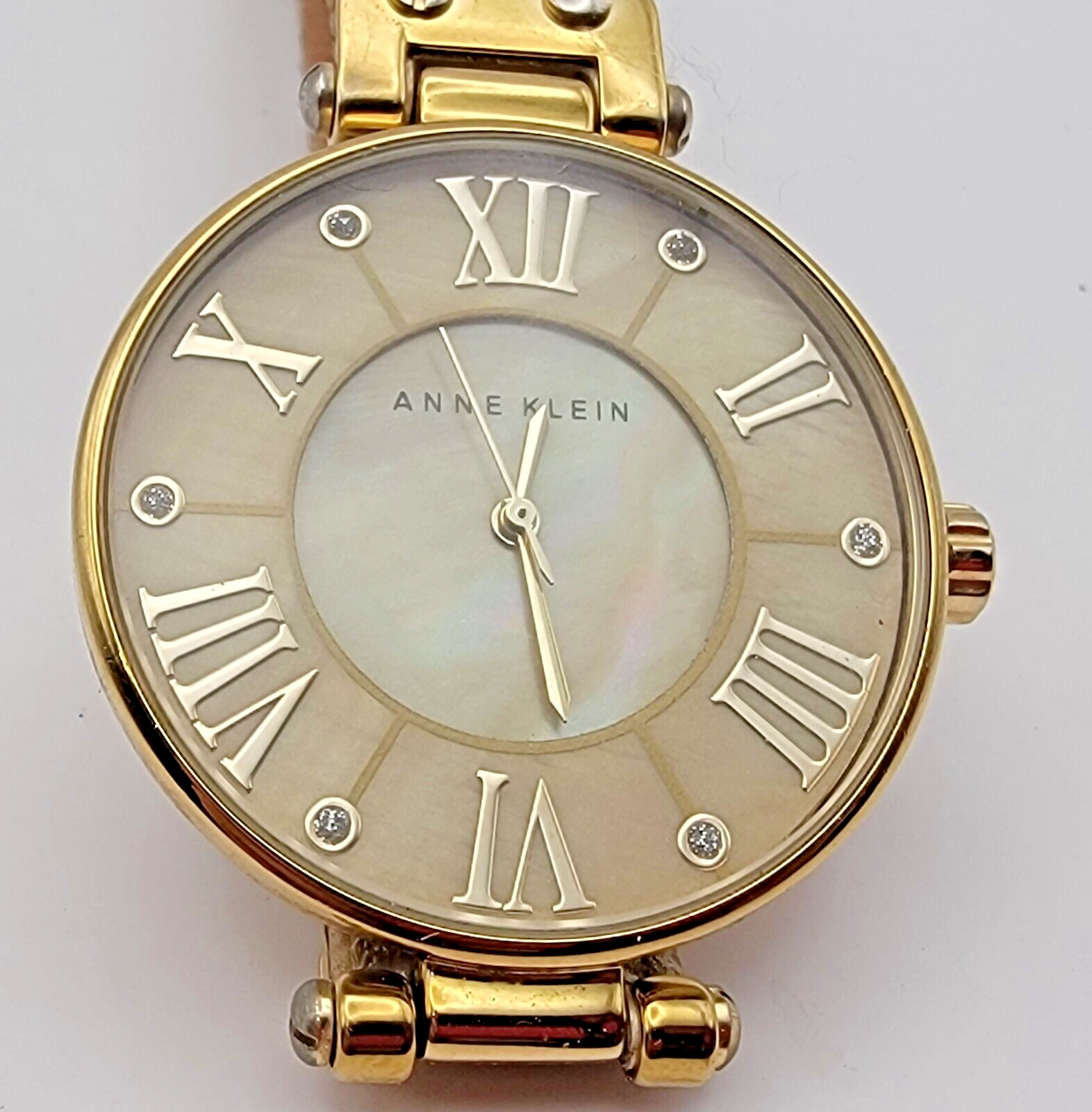 Anne Vintage Anne Klein Lion Head women 34mm watch AK1012 Mother