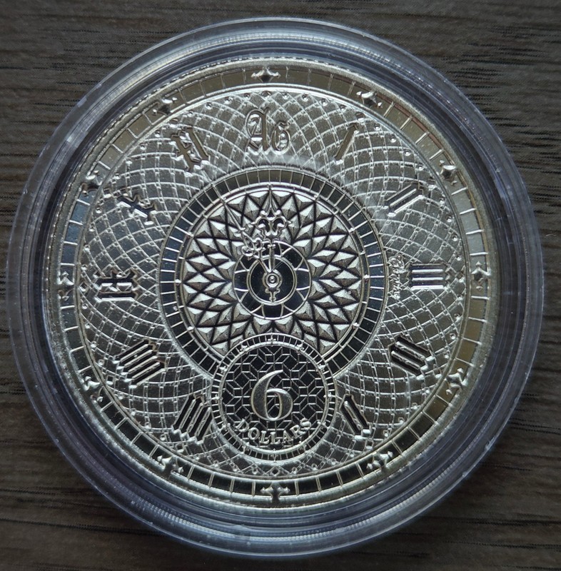Tokelau 2022 Chronos 1 Oz Silver Once Argent .9999