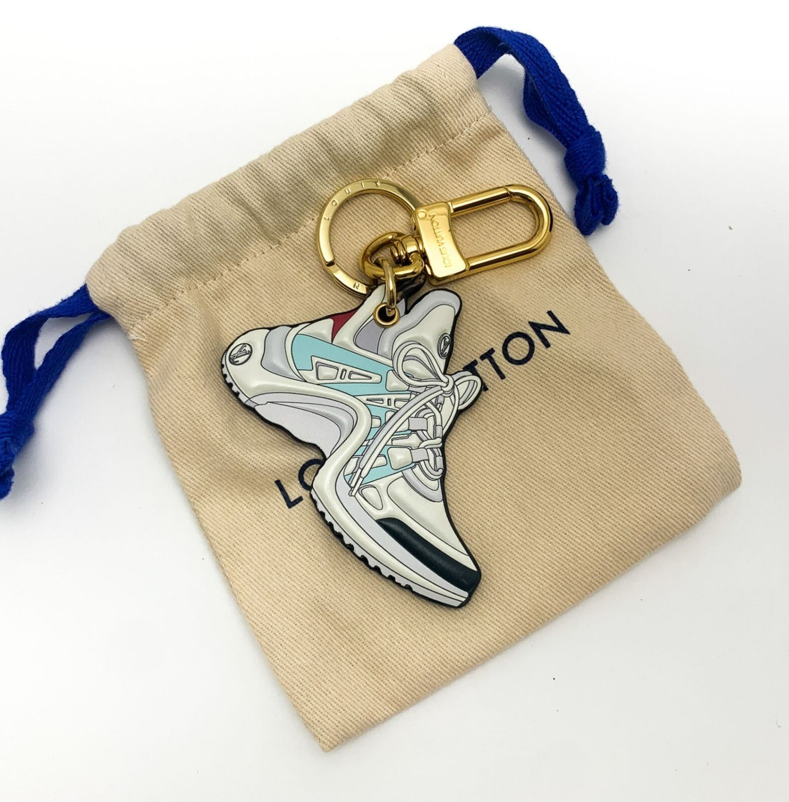 Louis Vuitton キーホルダー LOUIS VUITTON Porte Cles LV Archlight Sneaker Bag Charm