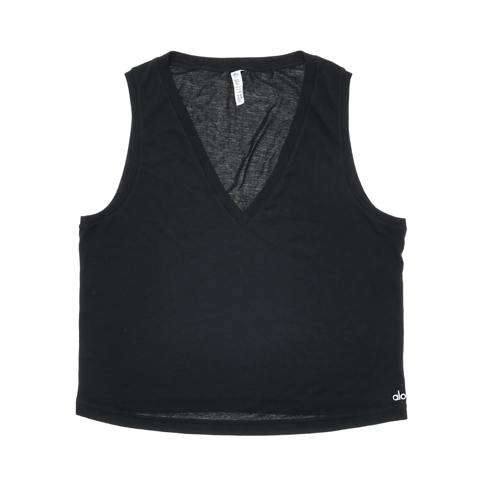 alo yoga トップス Alosoft Finesse Long Sleeve - White | ALO