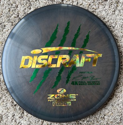 New Discraft Paul McBeth First Run 4x Claw Zone 173-174g
