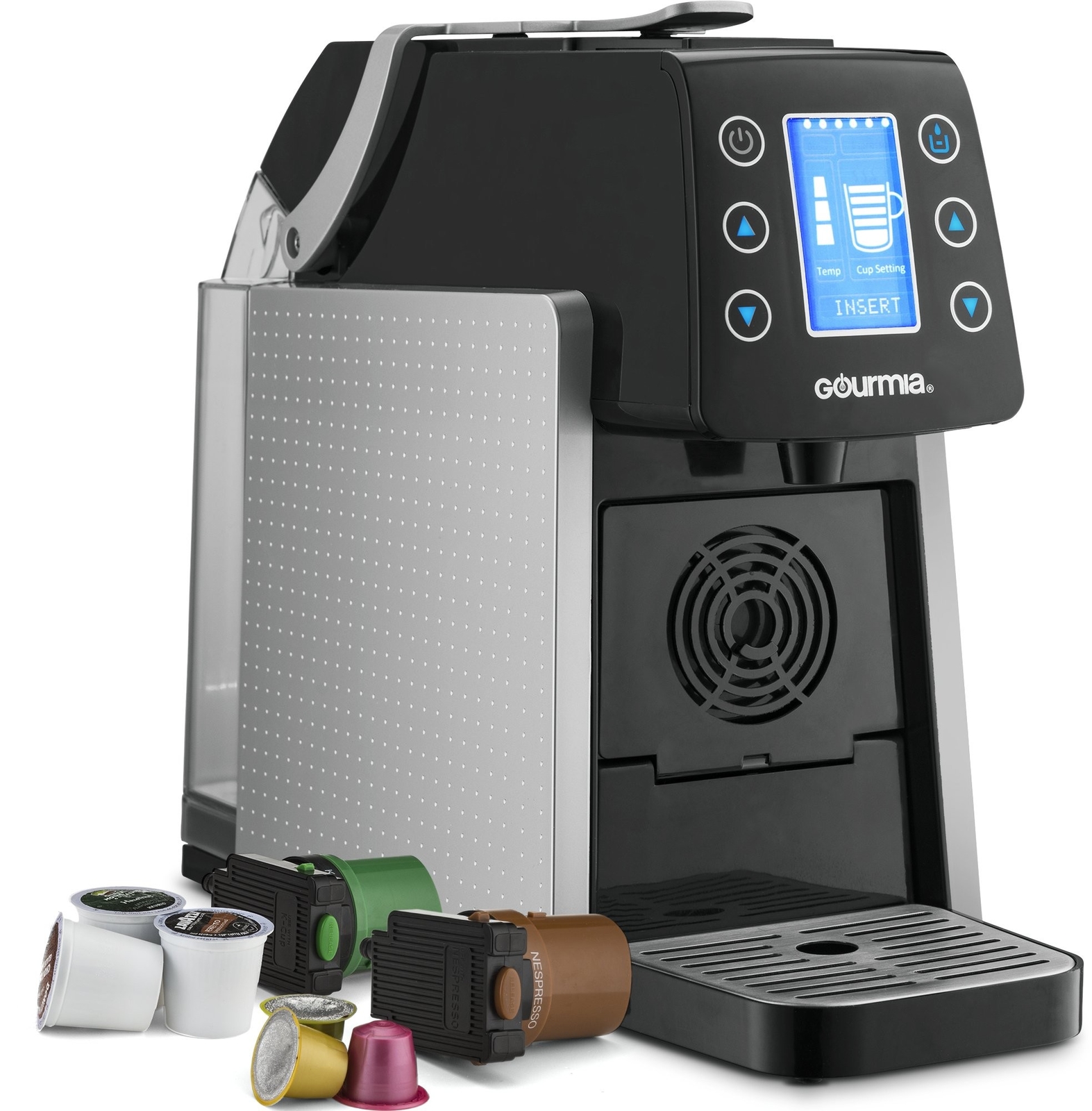 Gourmia GCM5100S One Touch Multi Capsule Coffee Machine, Nespresso