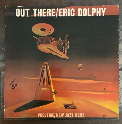 ERIC DOLPHY 'Out There' 1961 New Jazz 8252 Orig. DEEP GROOVE MONO RVG